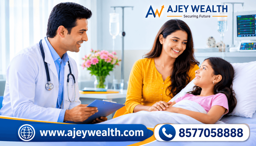 Health Insurance in Varanasi by Ajey Wealth with Family Health Coverage